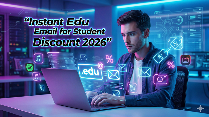 Instant edu email for student discount 2026
