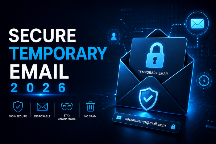 Secure temporary email 2026