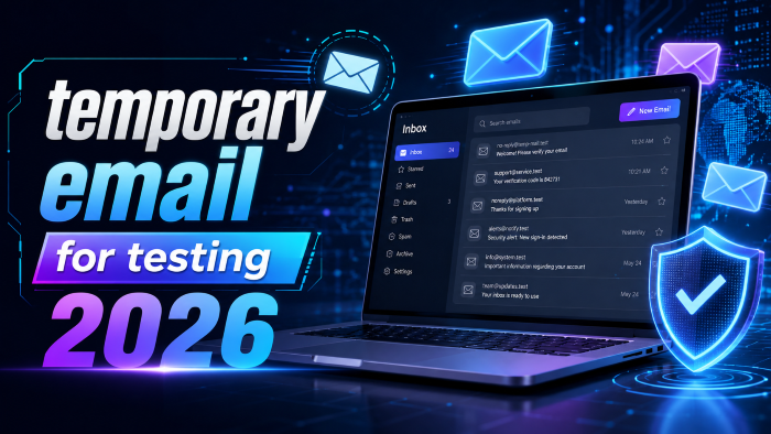 Temporary email for testing 2026
