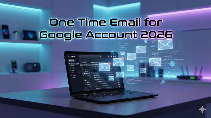 One time email for Google account 2026
