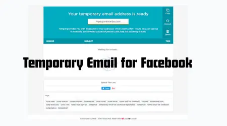 Temporary Email for Facebook| 5 Powerful Benefits You Need!
