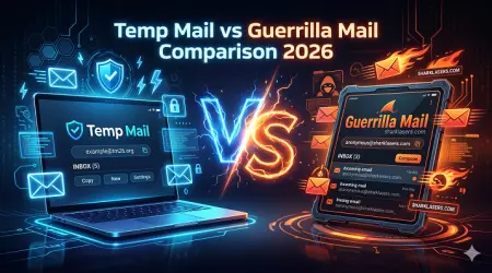 Ttemp mail vs guerrilla mail comparison 2026