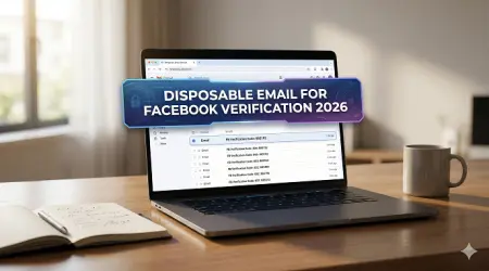 Disposable email for Facebook verification 2026