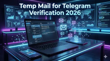 Temp mail for Telegram verification 2026