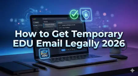 How to get temporary edu email legally 2026