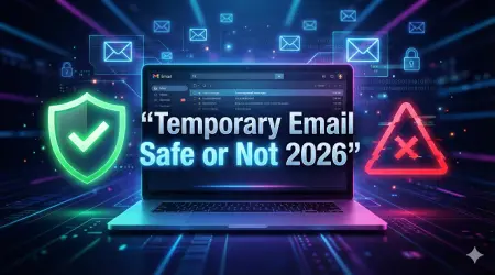 Temporary email safe or not 2026