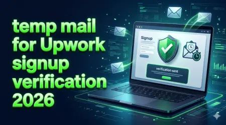 Temp mail for Upwork signup verification 2026