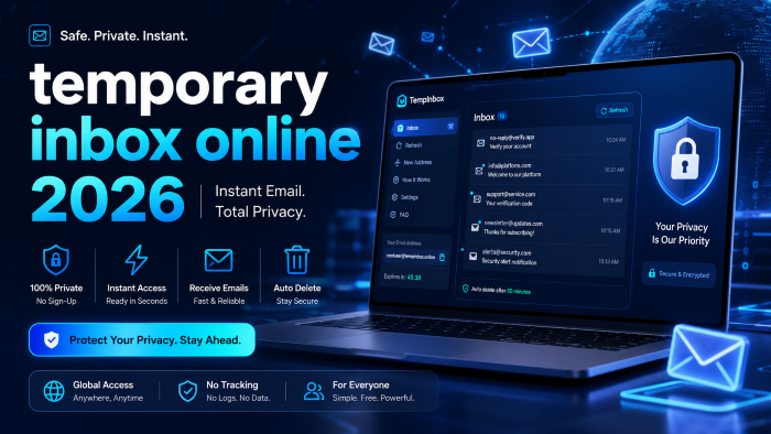 Temporary inbox online 2026