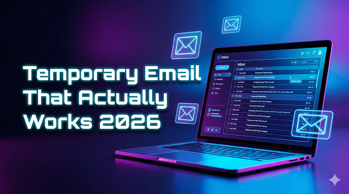 Temporary email that actually works 2026