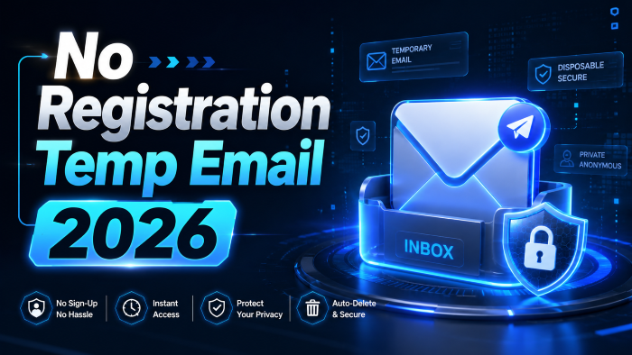 No registration temp email 2026