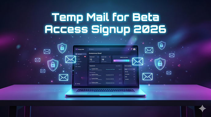 Temp mail for beta access signup 2026