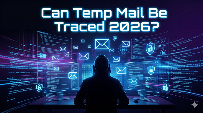 Can temp mail be traced 2026