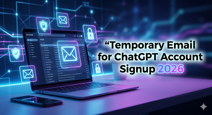 Temporary email for ChatGPT account signup 2026