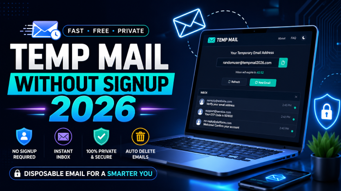 Temp mail without signup 2026