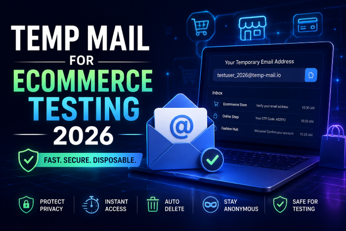 Temp mail for e-commerce testing 2026