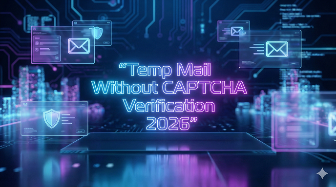 Temp mail without captcha verification 2026