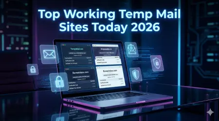 Top working temp mail sites today 2026