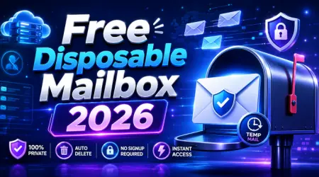 Free disposable mailbox 2026