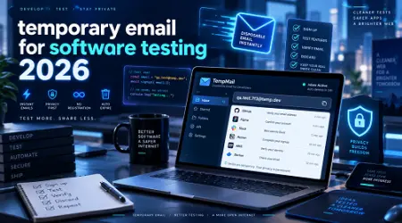 Temporary email for software testing 2026