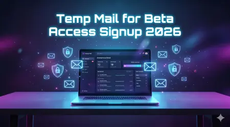 Temp mail for beta access signup 2026