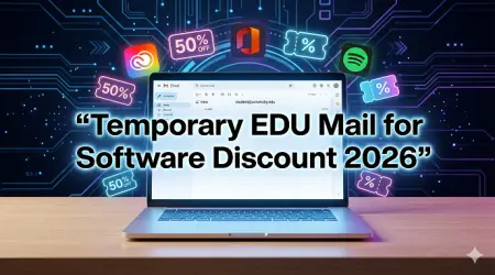 Temporary edu mail for software discount 2026