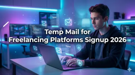 Temp mail for freelancing platforms signup 2026