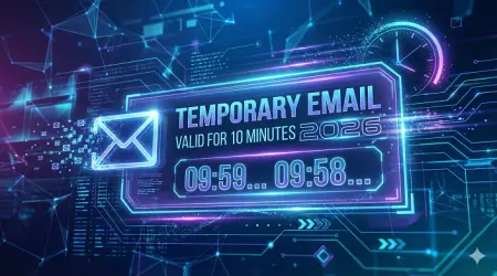 Temporary email valid for 10 minutes 2026