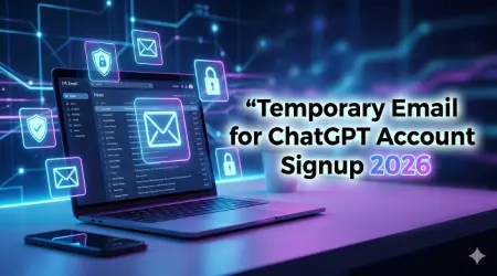 Temporary email for ChatGPT account signup 2026