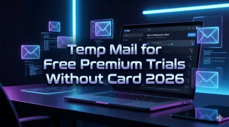 Temp mail for free premium trials without card 2026
