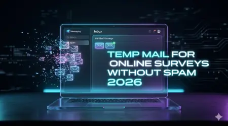 Temp mail for online surveys without spam 2026