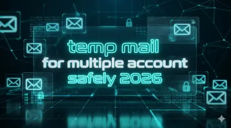 Temp mail for multiple account creation safely 2026