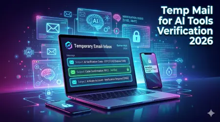 Temp mail for AI tools verification 2026