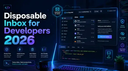 Disposable inbox for developers 2026
