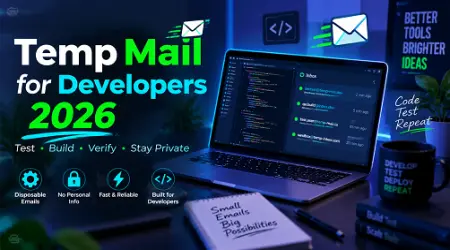 Temp mail for developers