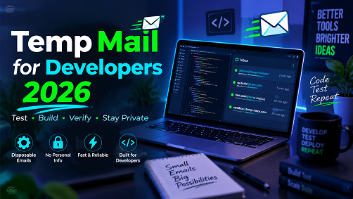 Temp mail for developers