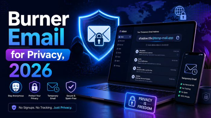 Burner email for privacy 2026